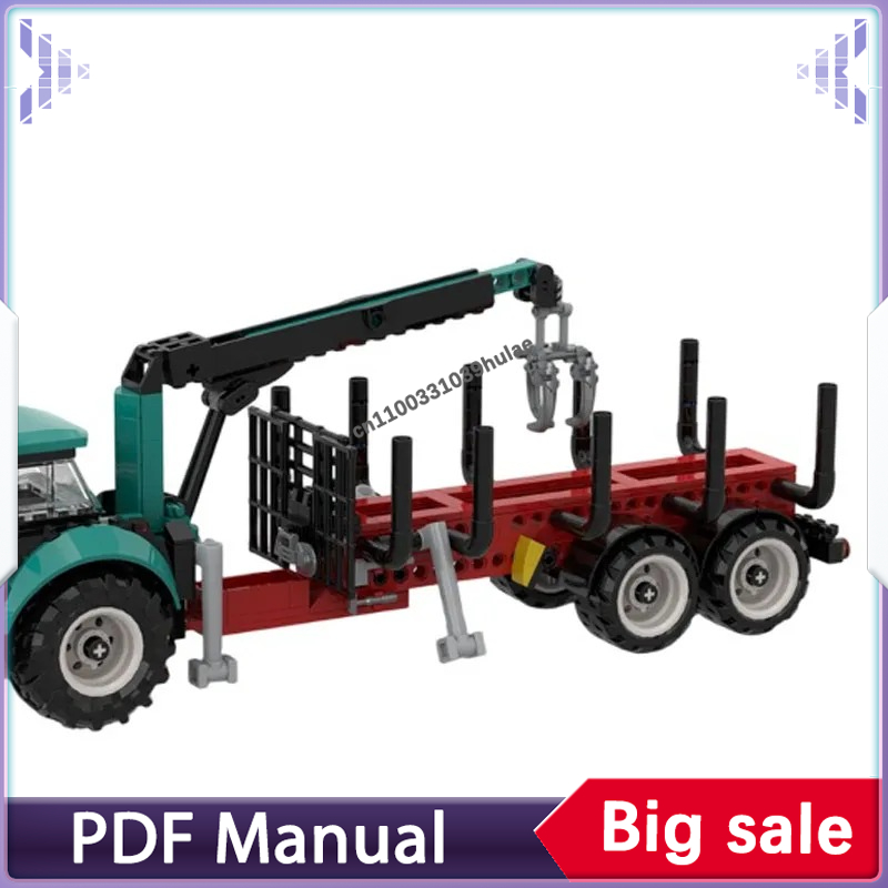 Urban Farming Usa - Set de Construcción MOC de Tractor