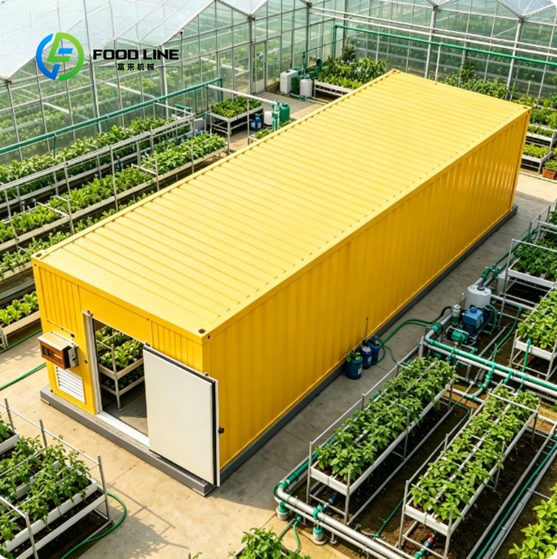 Urban Farming Usa - Contenedor Modular Inteligente para Cultivo, Sistema