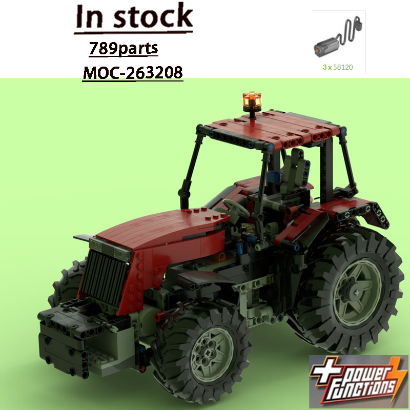 Urban Farming Usa - MOC-263208 Nuevo Tractor Urbano Rojo con