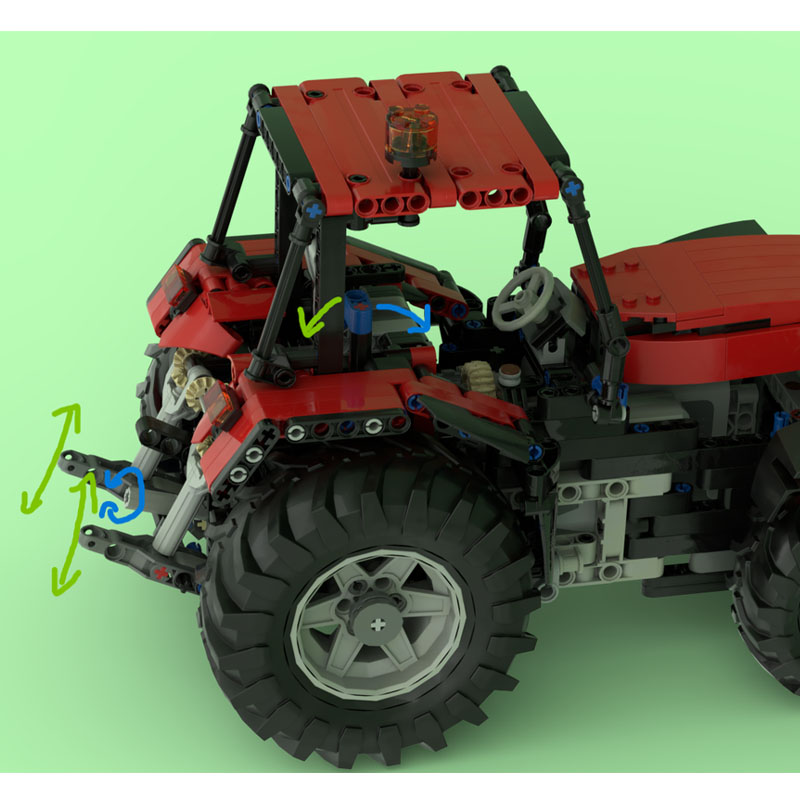 MOC-263208 Nuevo Tractor Urban - Urban Farming Usa reseña y precio