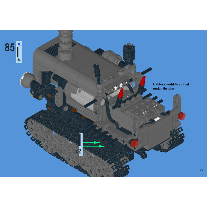 MOC-244038 Bloques de Construc - Urban Farming Usa reseña y precio